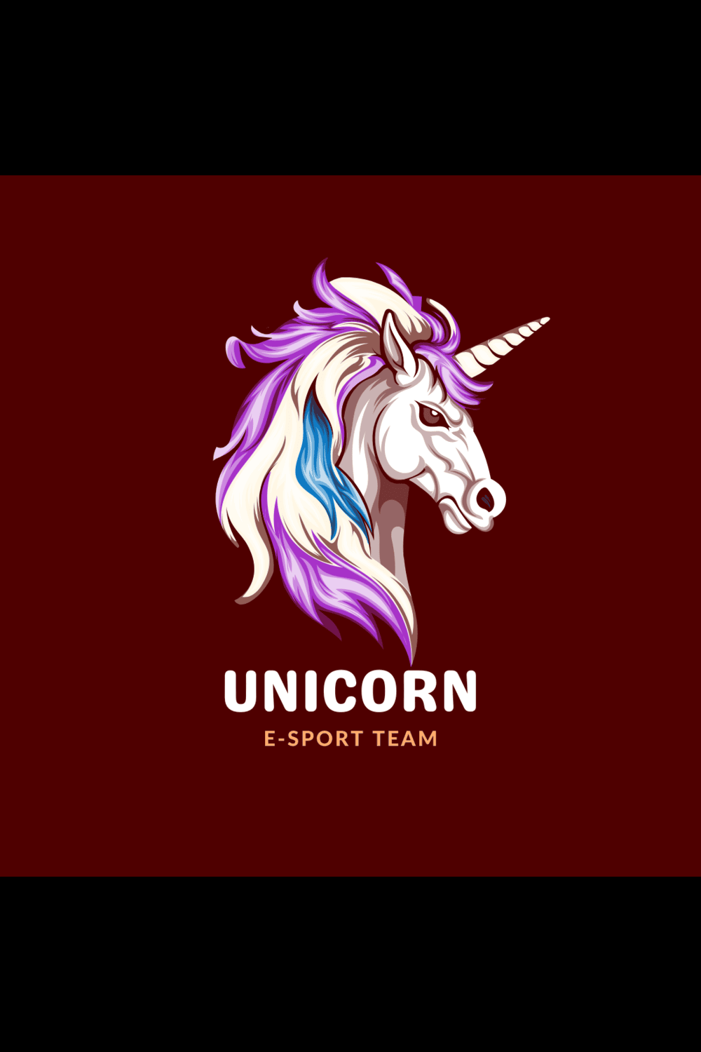 Unicorn T shirt Design pinterest preview image.