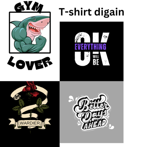 New T-shirt digain cover image.