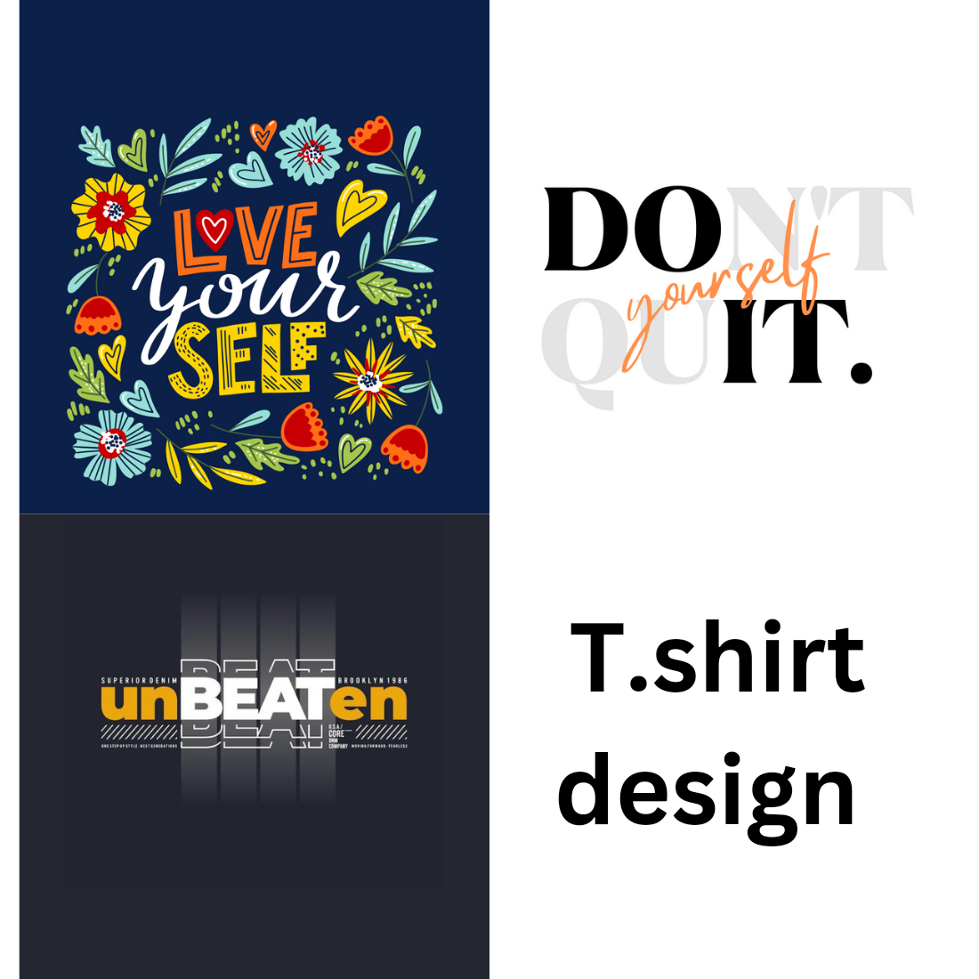 Tshirt design pinterest preview image.