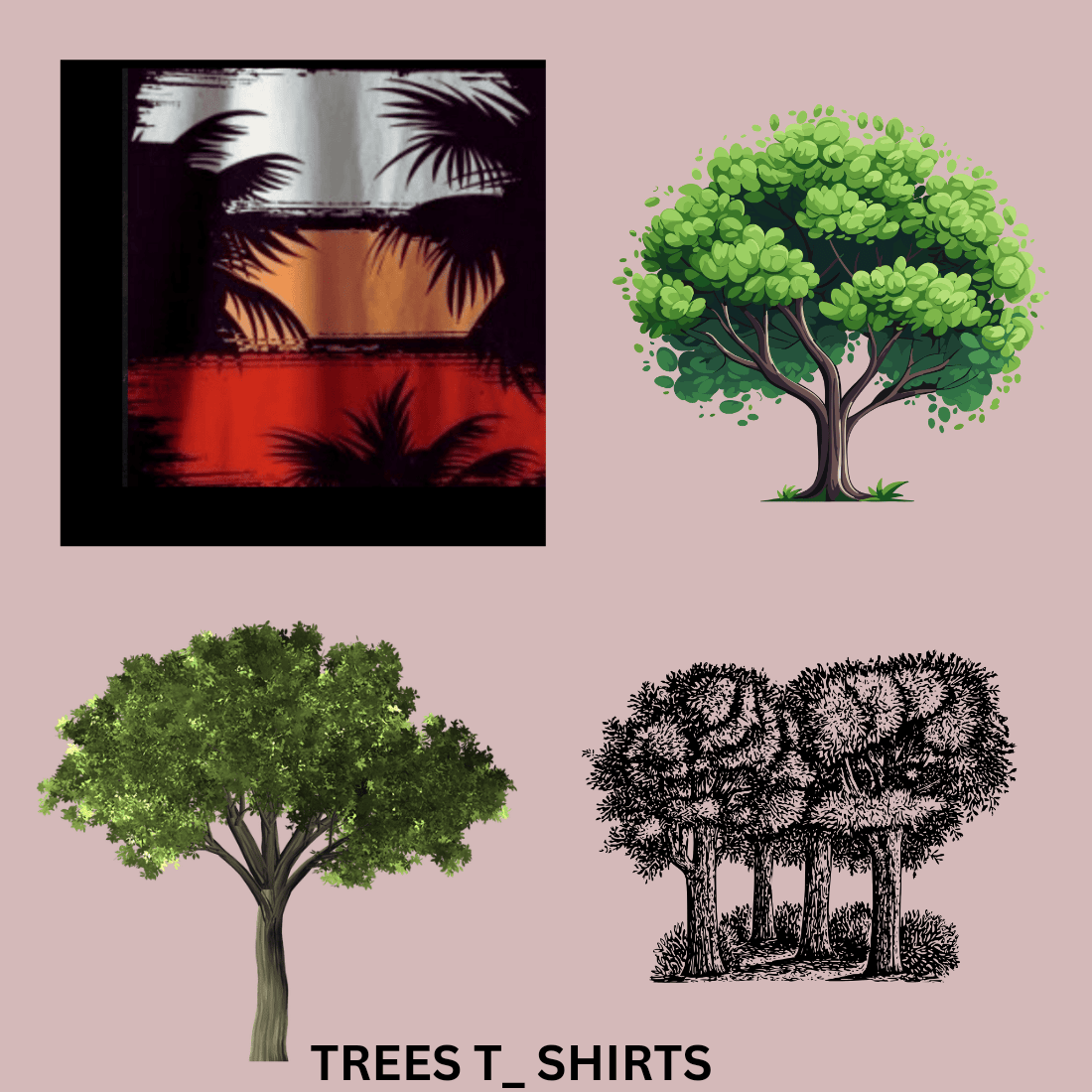 Trees T_ shirts preview image.