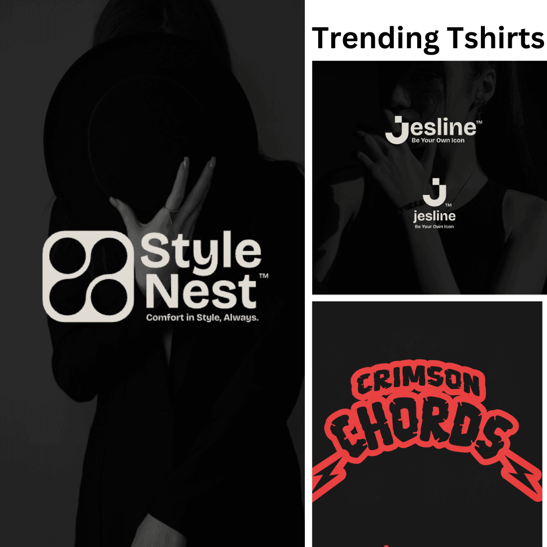 Trending Tshirts Design preview image.