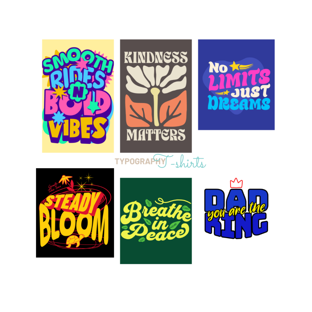 Typography T-shirts - MasterBundles