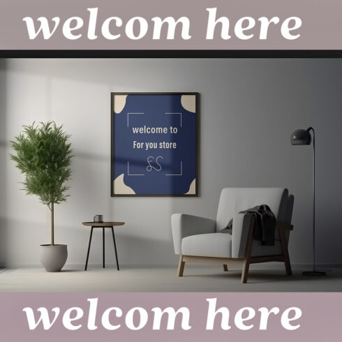 Elegant Classic Interior House Mockup Banner cover image.