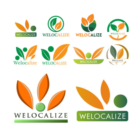 Nature Logo Bundle - Eco-Friendly and Versatile Design Set for Green Businesses cover image.