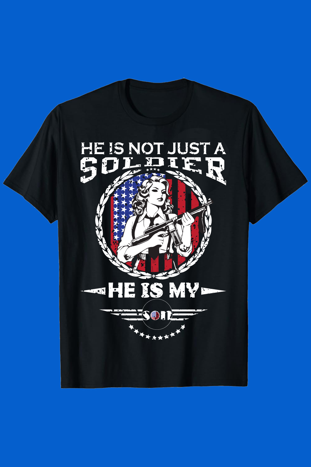 T-shirt Design-T-Shirt-US Army T-Shirt Design - Military T-Shirt Design pinterest preview image.