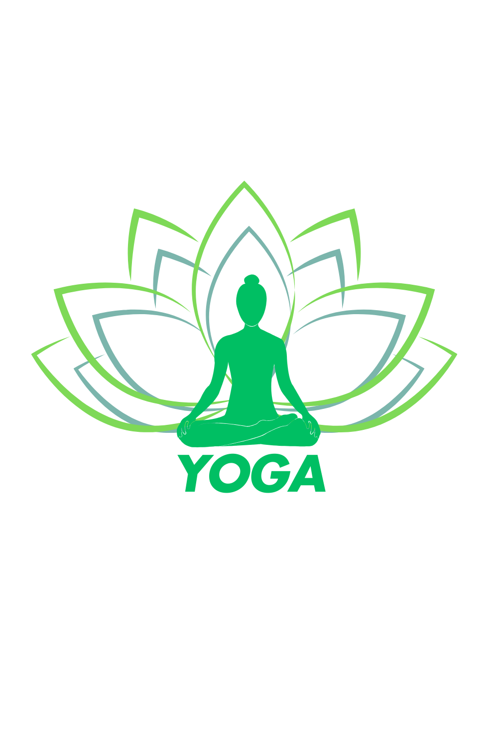 Yoga T-Shirt designs ladies pinterest preview image.