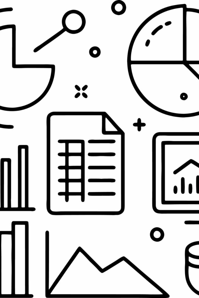 Business Line Art Icon total 10 Set Icon Vector Bundle - MasterBundles