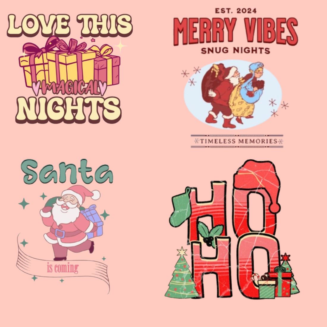 Festive Christmas T-Shirt Collection preview image.