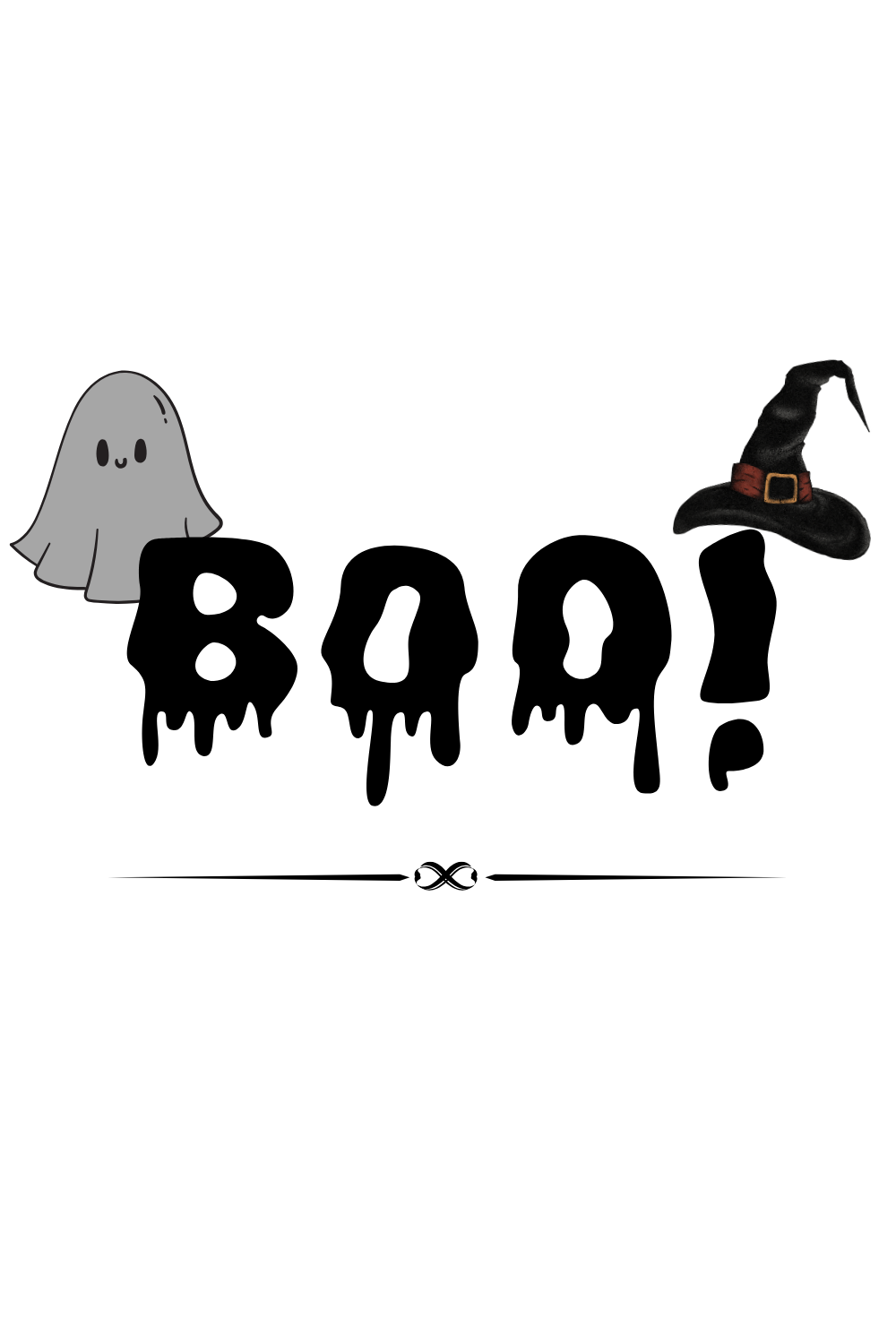 Halloween T-Shirt Design - Spooky, Stylish, and Fun pinterest preview image.