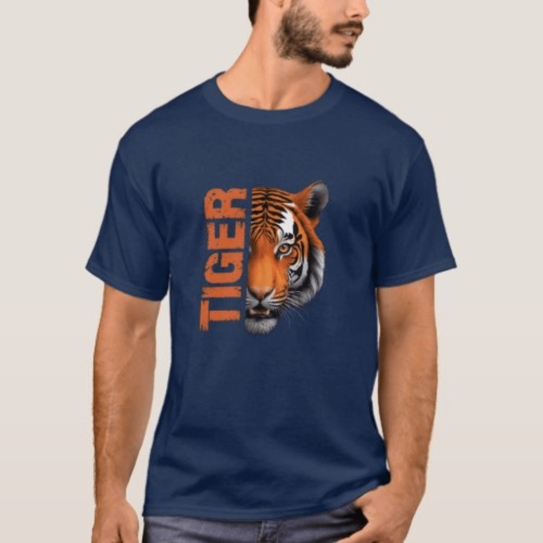 Fierce & Stylish Tiger T-Shirt – Perfect for Animal Lovers & Trendsetters cover image.