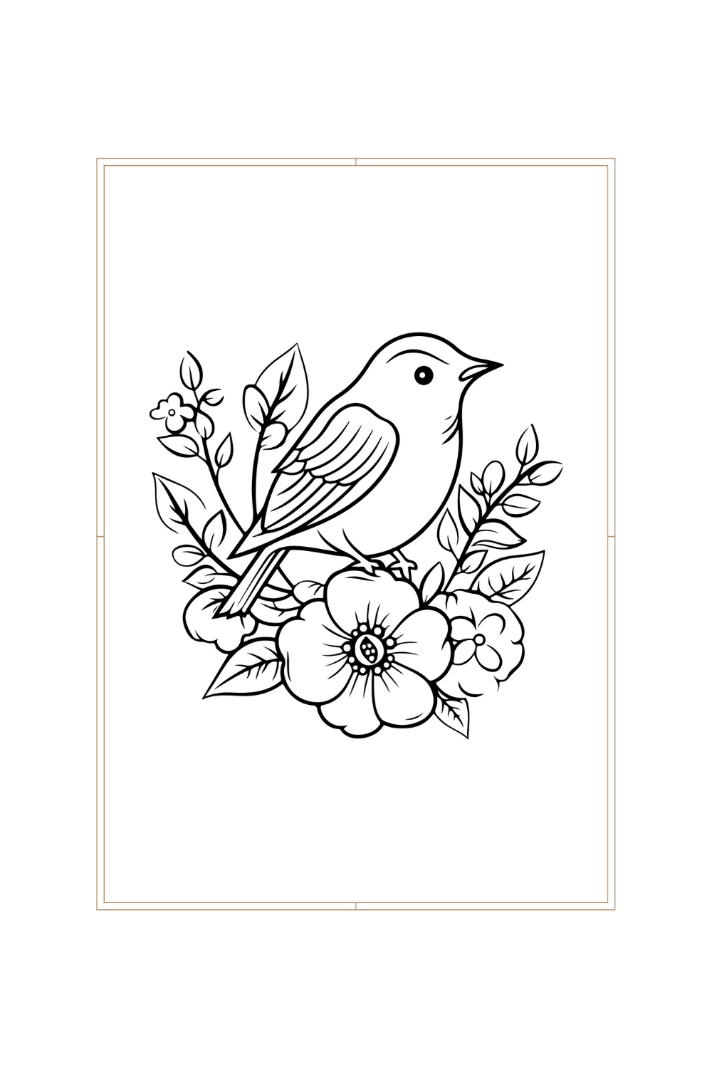 50 lovely birds coloring pages pinterest preview image.