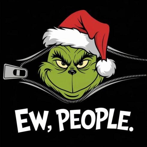 Ew, People T-shirt Design cover image.