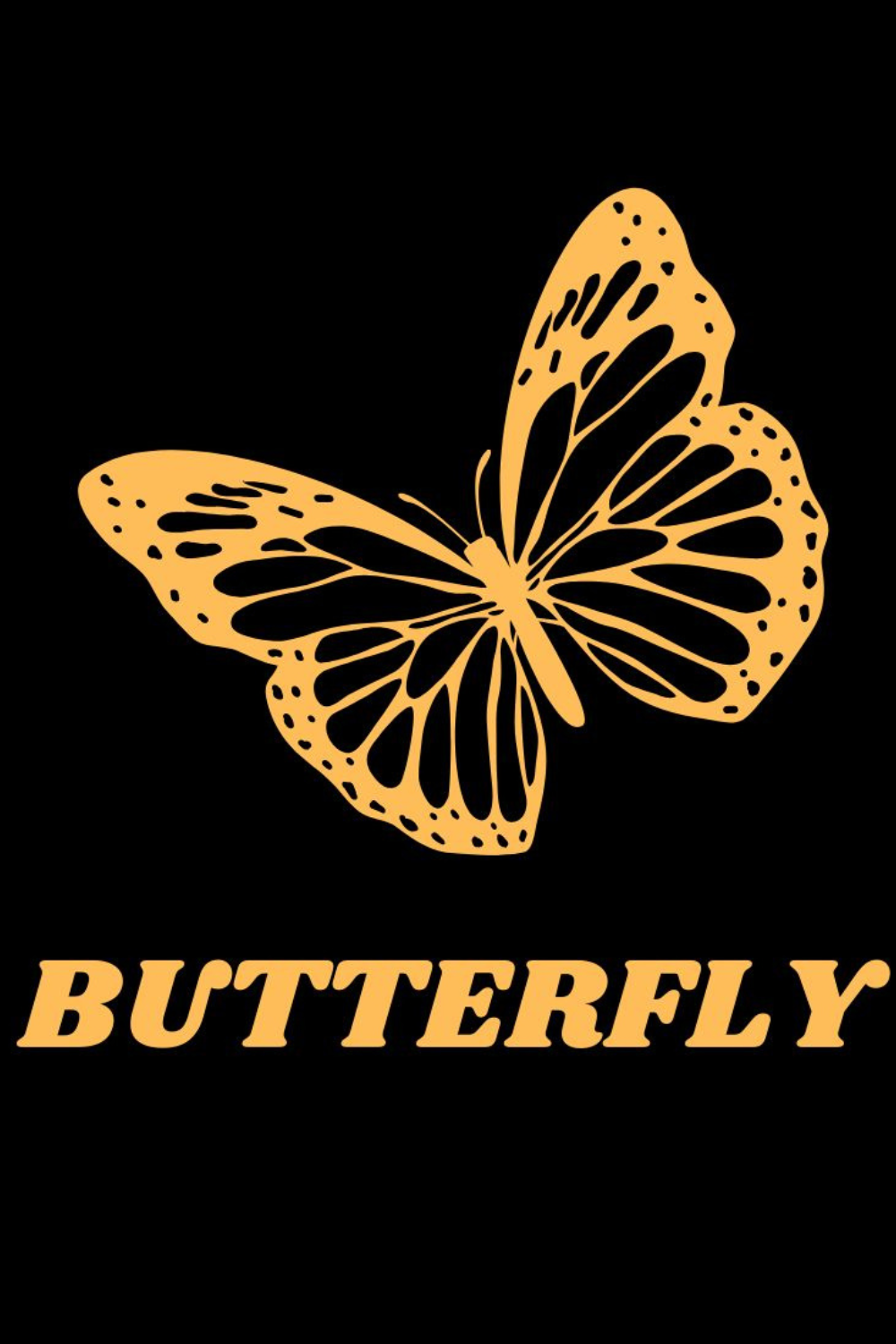 BUTTERFLY LOGO pinterest preview image.