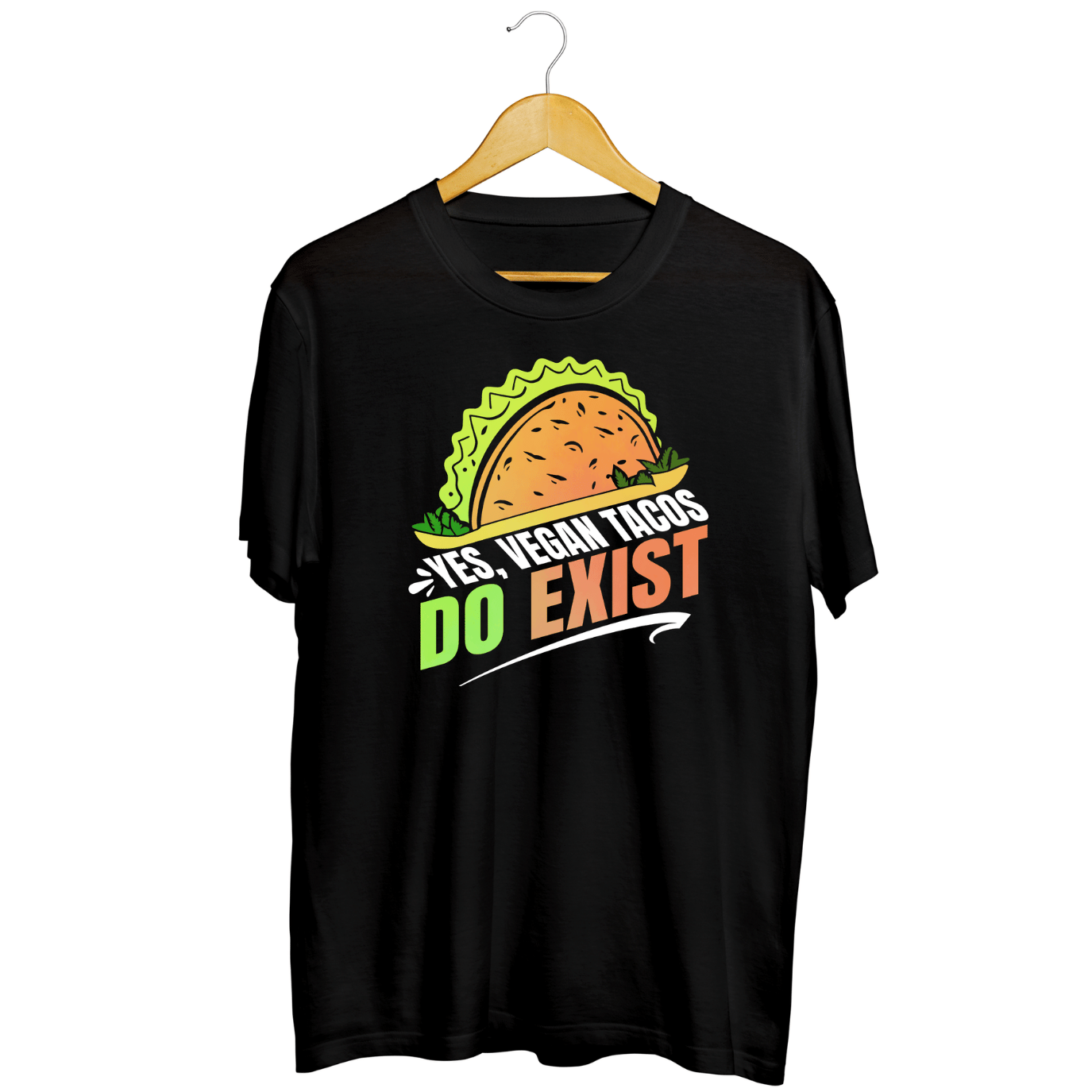 Sarcastic Vegetarians Taco Saying Design preview image.