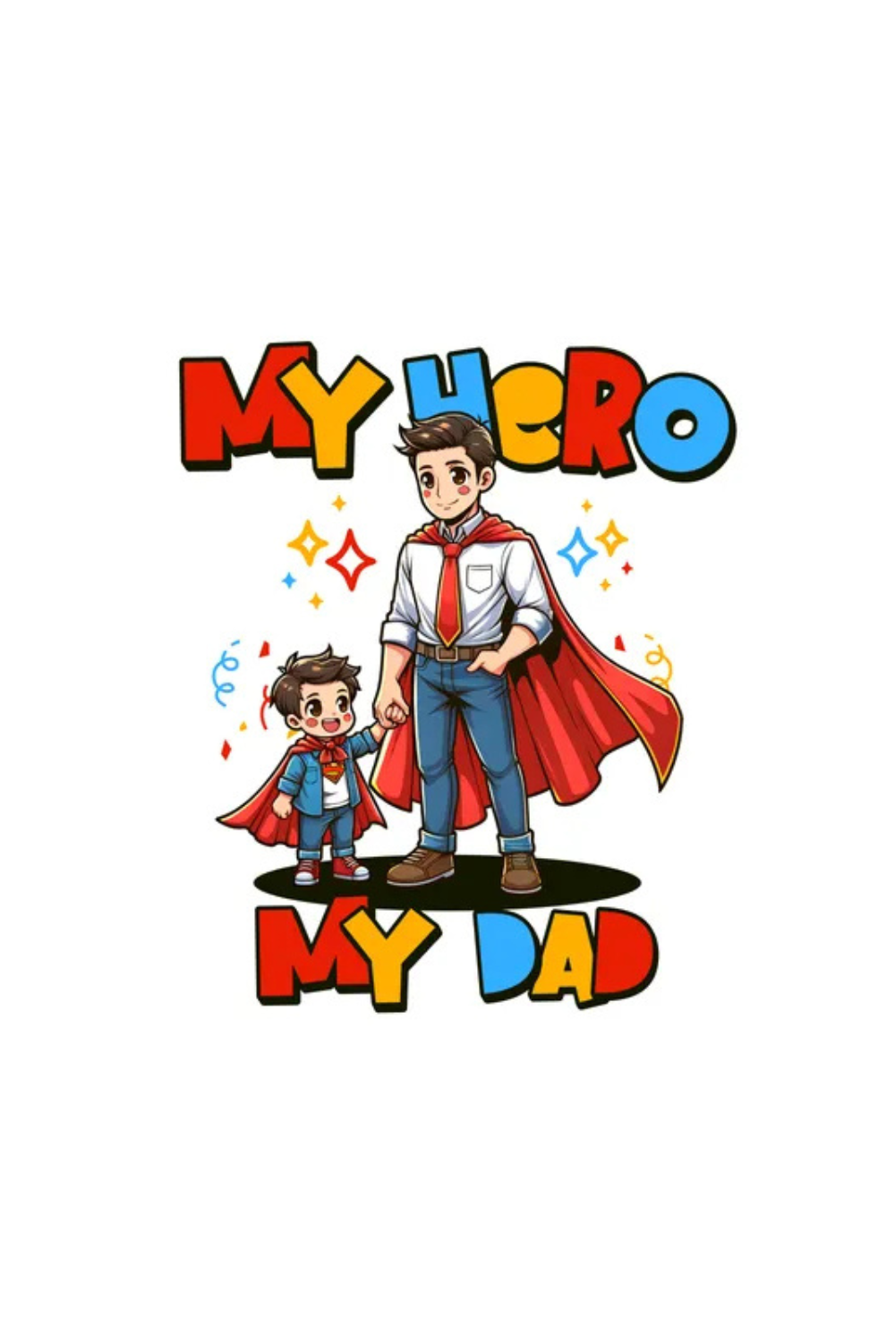 Dad t-shirt pinterest preview image.