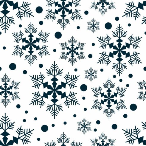 snowflake background cover image.