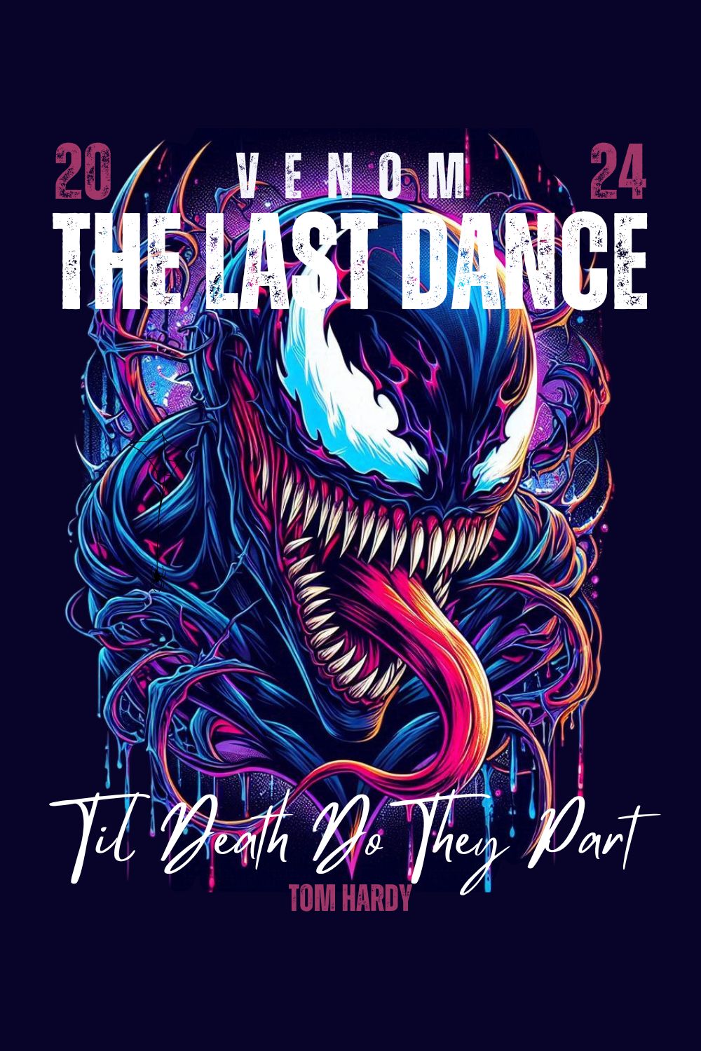 VENOM THE LAST DANCE T-SHIRT pinterest preview image.