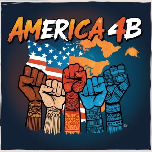 POWER FOR AMERICA 4B T=SHIRT cover image.