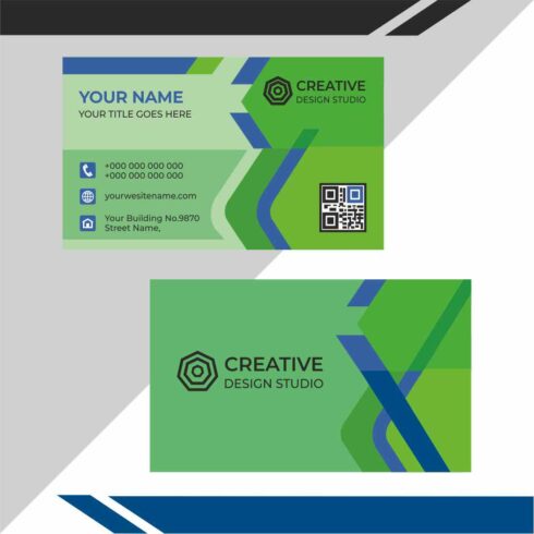 visiting card template cover image.