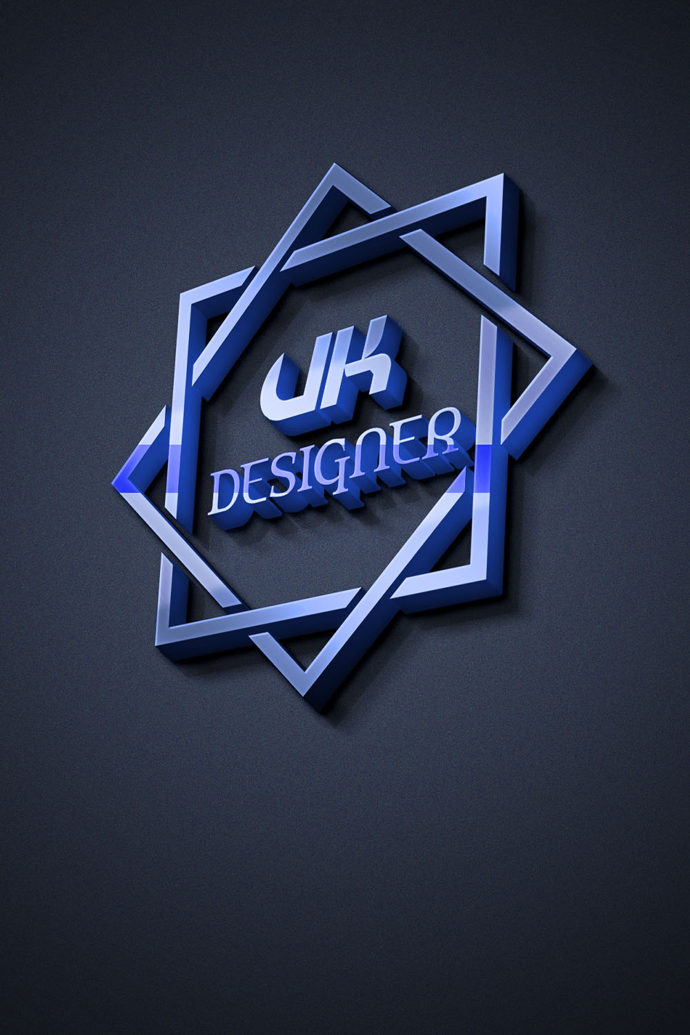 LOGO & 3D LOGO TEMPLATE pinterest preview image.