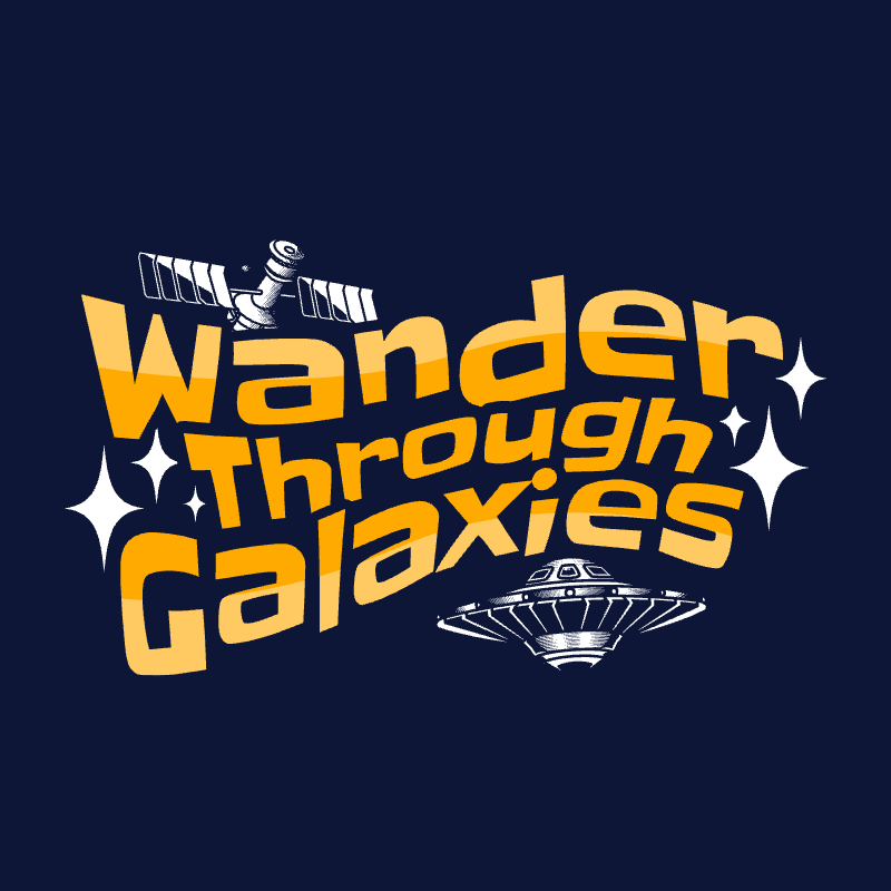 wander through galaxies 132