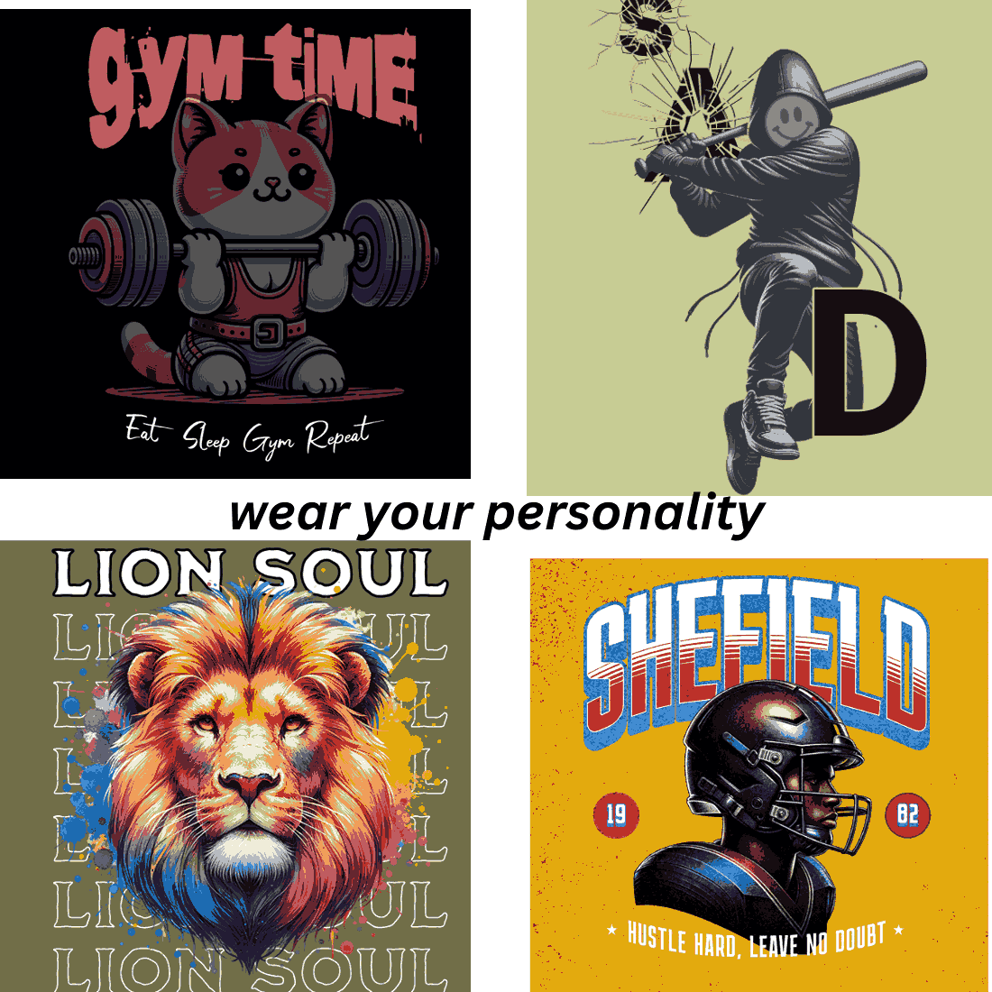 T-Shirts _Wear your Personality cover image.