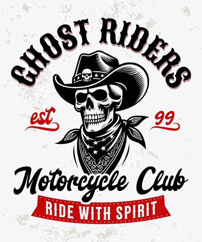 western skill cowboy ghost riders motorcycle club2 765