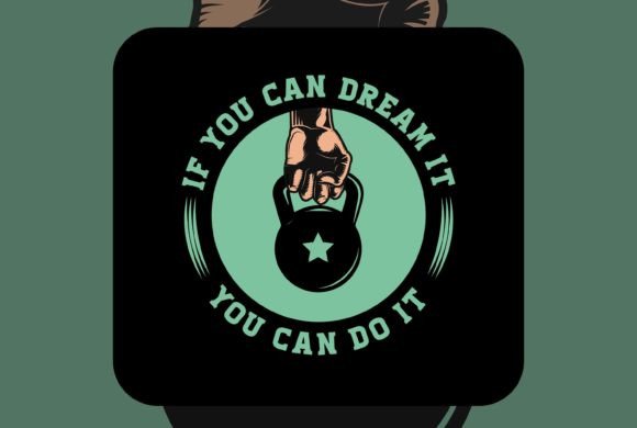 you can do it workout and fitness shirt graphics 40510252 1 1 580x390 704