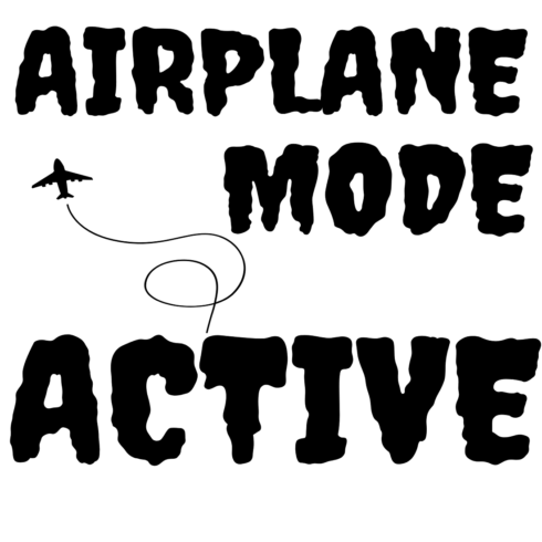 Airplane Mode Active: Chill & Trendy Design for Travel Lovers cover image.