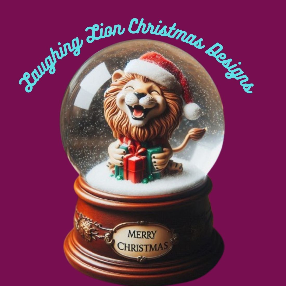 Laughing Lion Christmas Designs cover image.