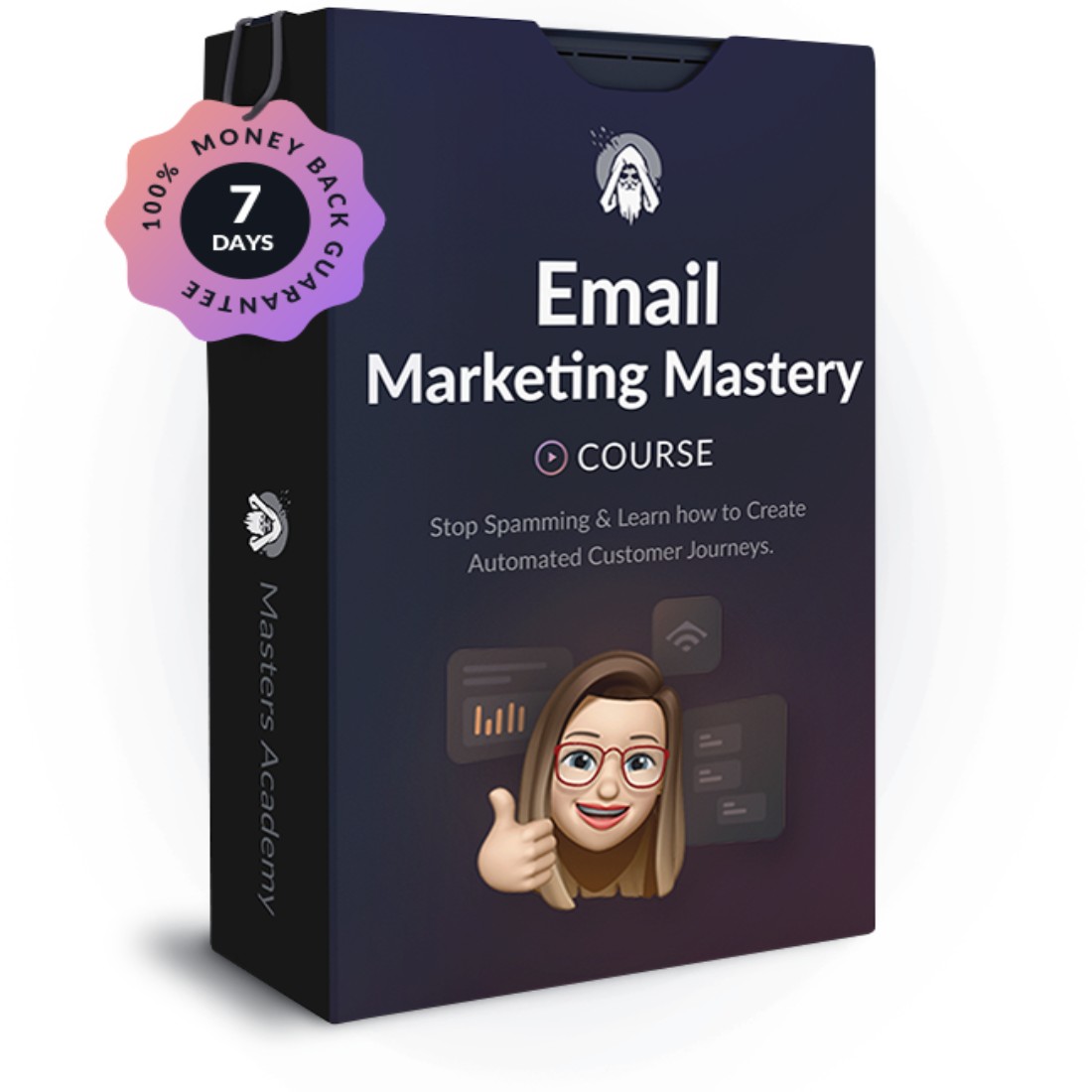 Email Marketing Mastery Course Digital cover image.