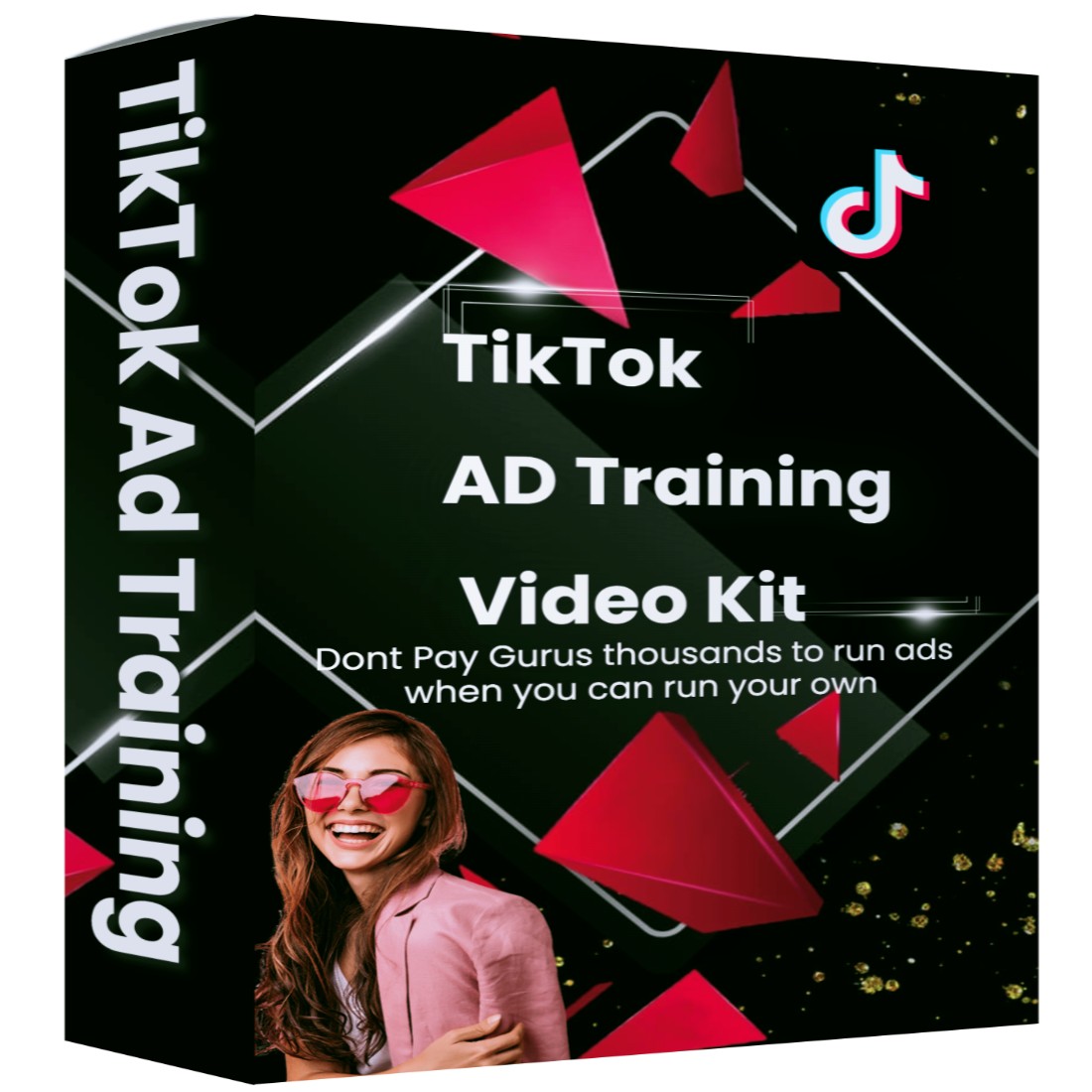 TikTok video ads Paid Course video Course cover image.