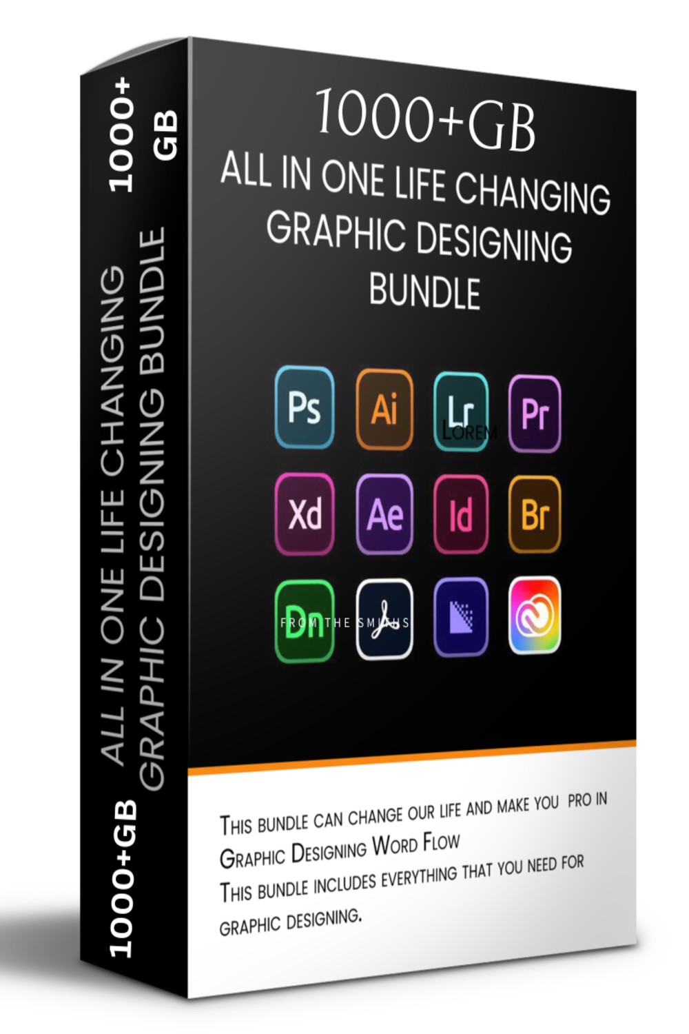 1000+GB Graphics Design Bundle Amezing Graphic design pinterest preview image.