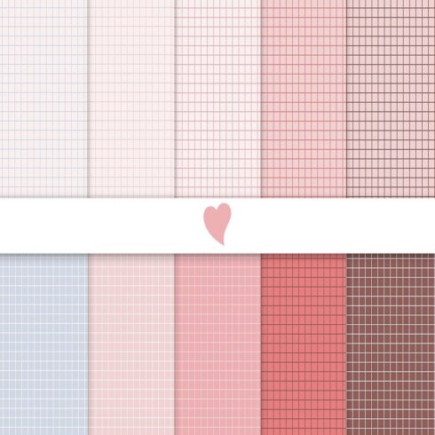 Blushing dawn seamless paper patterns cover image.