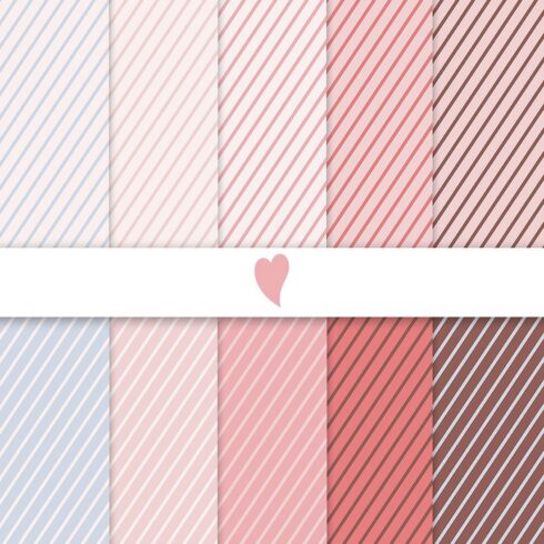 Blushing dawn seamless paper patterns cover image.