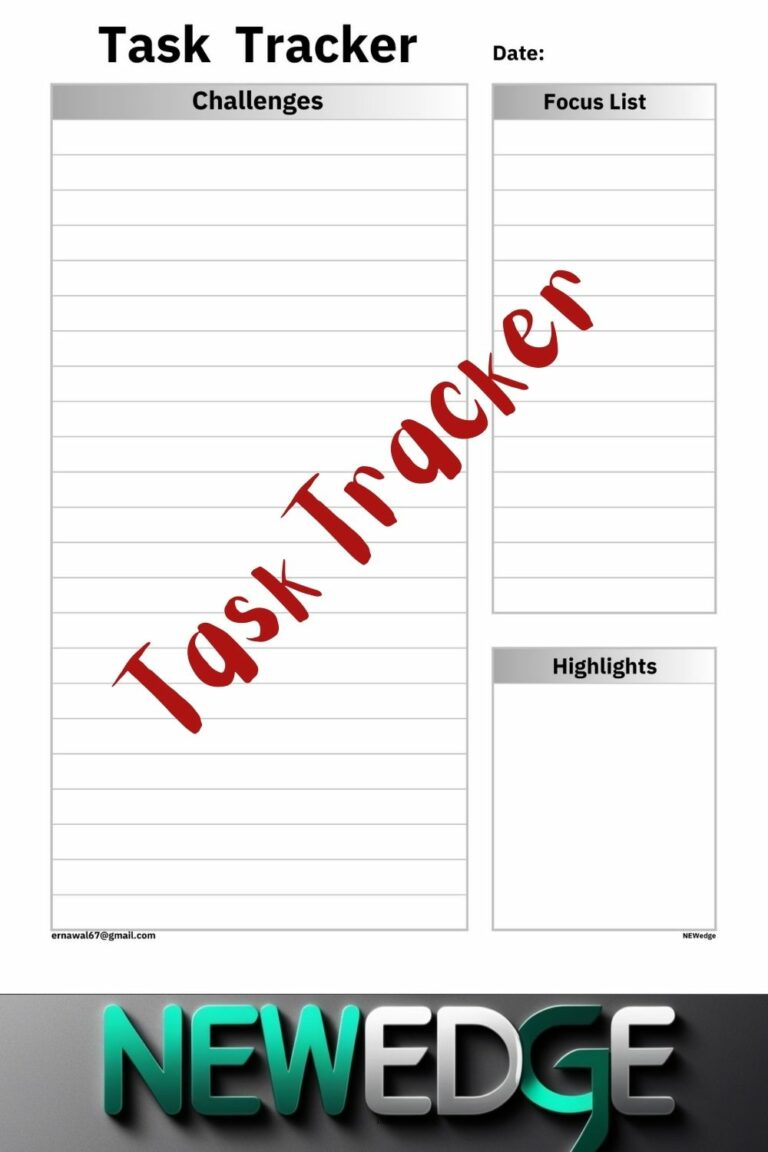 Clean Looking Tasktracker Task Tracker: Daily Planner for Focused Productivity - MasterBundles