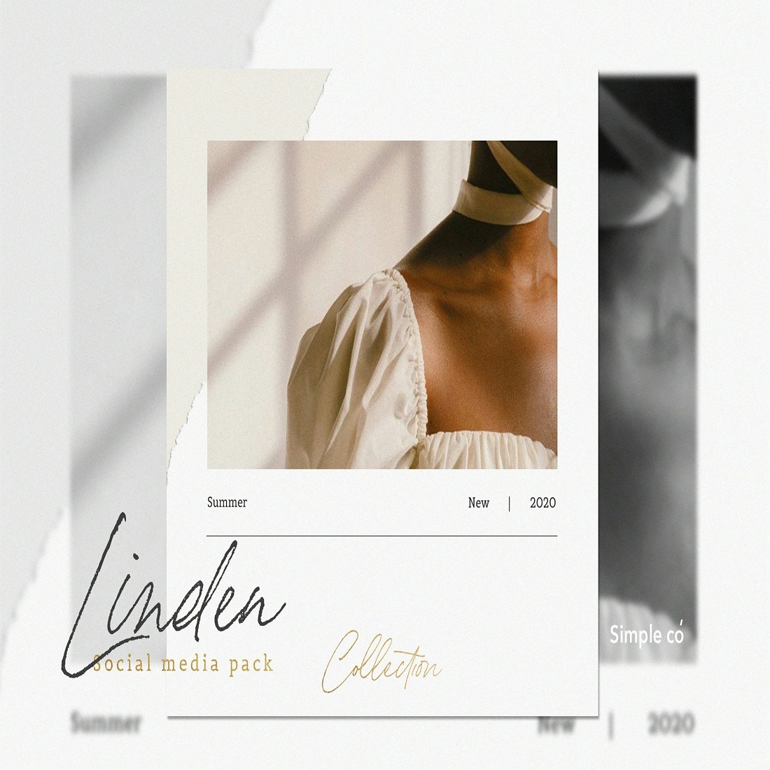 Linden Social Media Pack preview image.