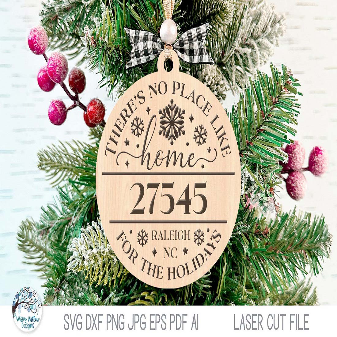 21 no place like home snowflakes ornament for laser cutter 96