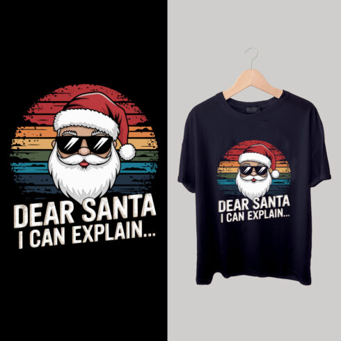 Christmas T-Shirt Design cover image.