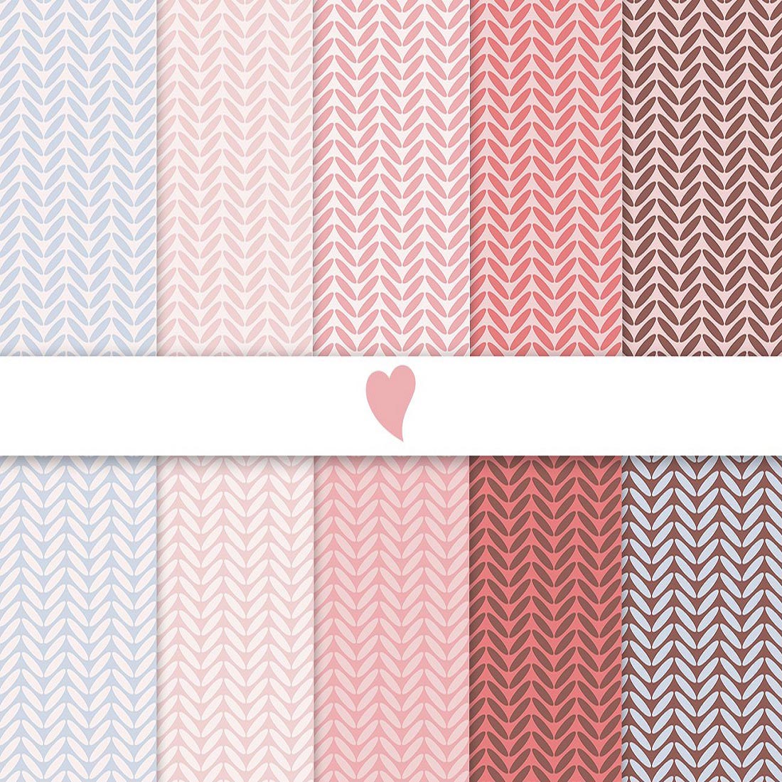 25 blushing dawn seamless paper patterns 214