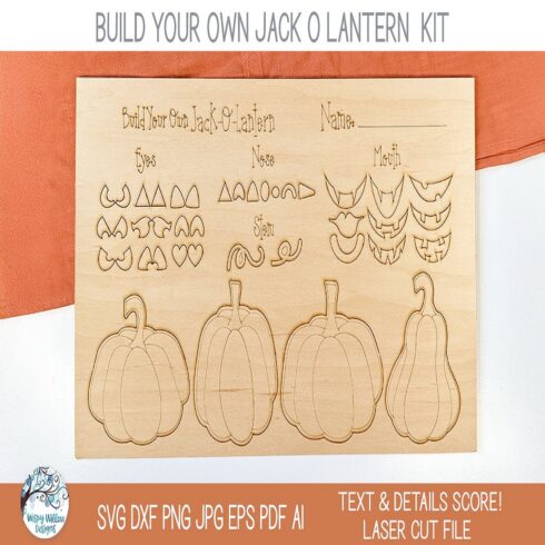 DIY Jack O Lantern Craft Create Your Own Pumpkin Lantern cover image.