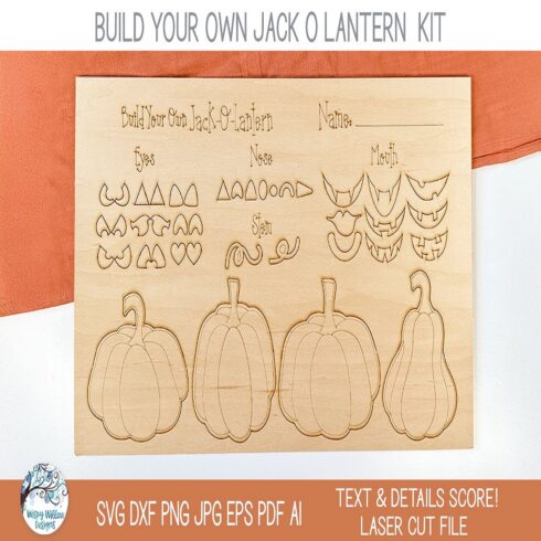 DIY Jack O Lantern Craft Create Your Own Pumpkin Lantern - MasterBundles