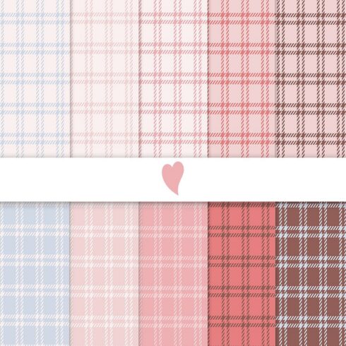 Blushing dawn seamless paper patterns cover image.