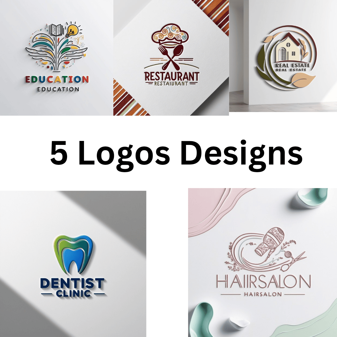 Logos Design preview image.