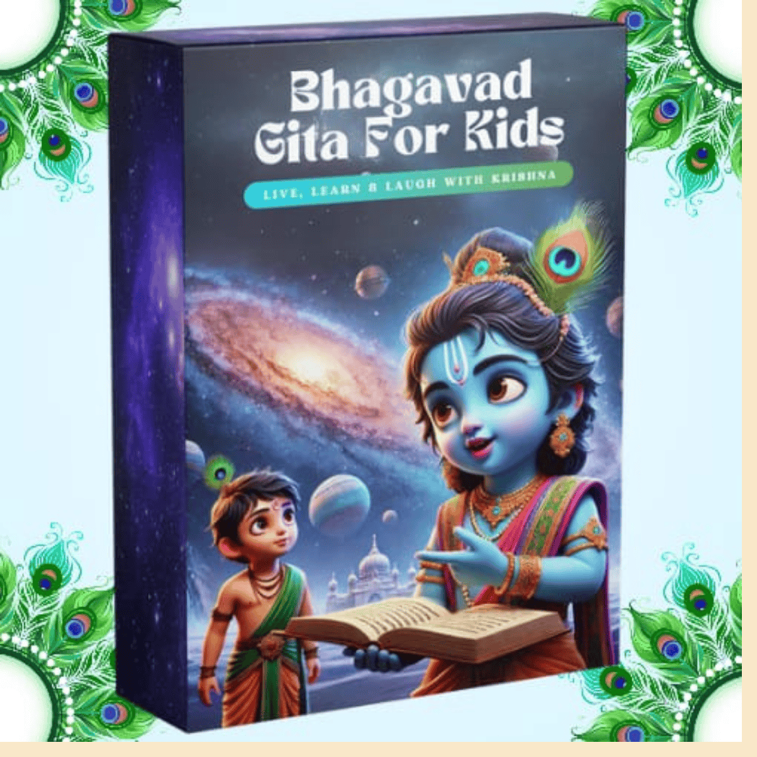 Bhagavad Gita For Kids - English and Hindi Version preview image.