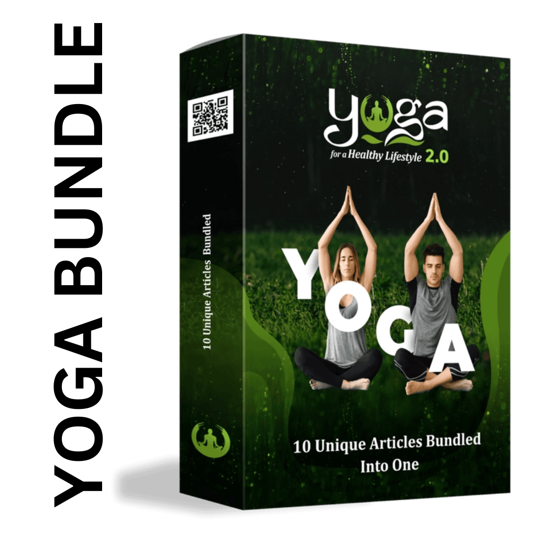 2,500 Trending Yoga Video Course preview image.