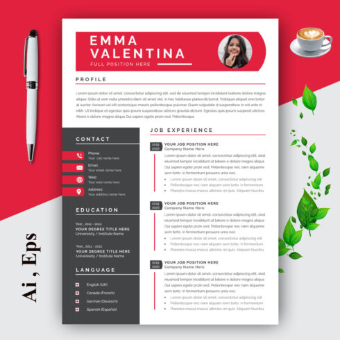 Resume and Cover Letter Layout cover image.