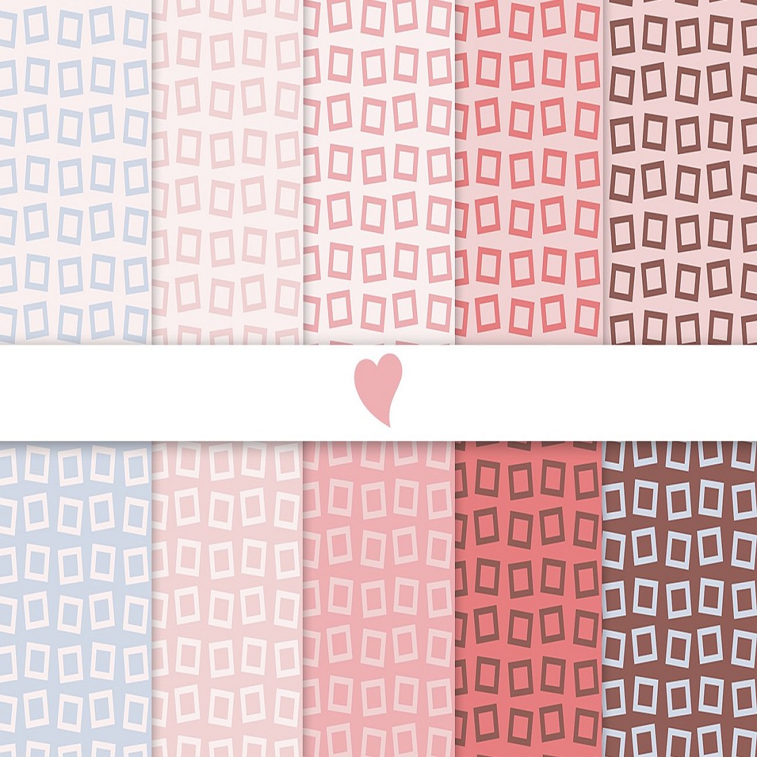 9 blushing dawn seamless paper patterns 533