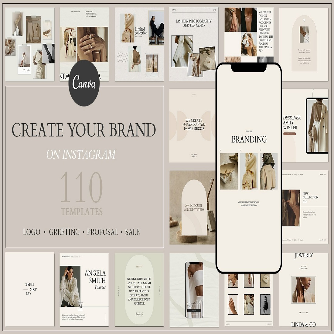 9 canva ps create your brand social media pack 101