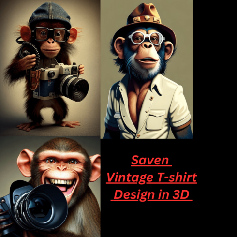 Vintages Design in T-shirt cover image.